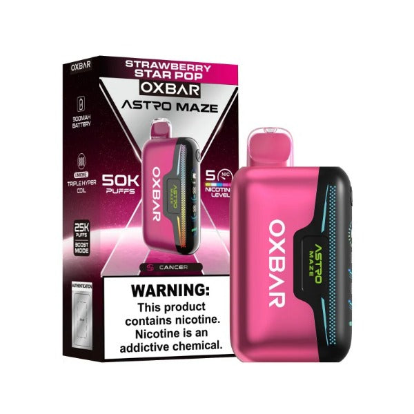 OXBAR Astro Maze 50,000 Puffs Disposable Vape