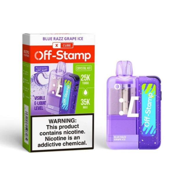Off-Stamp X-Cube Crystal 35K Disposable Kit-Single Disposable-5%-17mL
