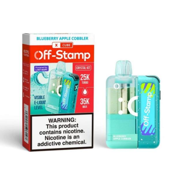 Off-Stamp X-Cube Crystal 35K Disposable Kit-Single Disposable-5%-17mL