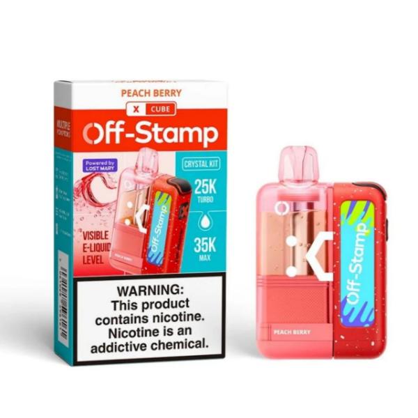 Off-Stamp X-Cube Crystal 35K Disposable Kit-Single Disposable-5%-17mL