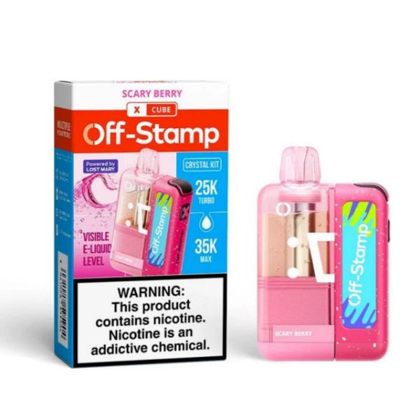 Off-Stamp X-Cube Crystal 35K Disposable Kit-Single Disposable-5%-17mL