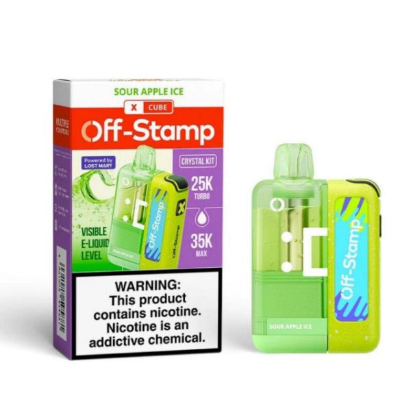 Off-Stamp X-Cube Crystal 35K Disposable Kit-Single Disposable-5%-17mL