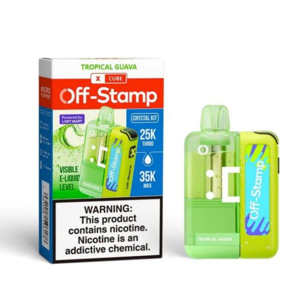 Off-Stamp X-Cube Crystal 35K Disposable Kit-Single Disposable-5%-17mL