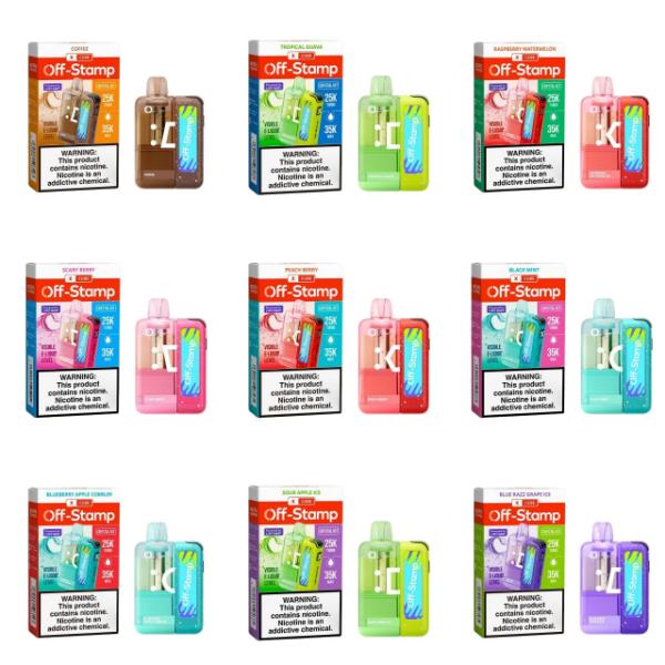 Off-Stamp X-Cube Crystal 35K Disposable Kit-Single Disposable-5%-17mL