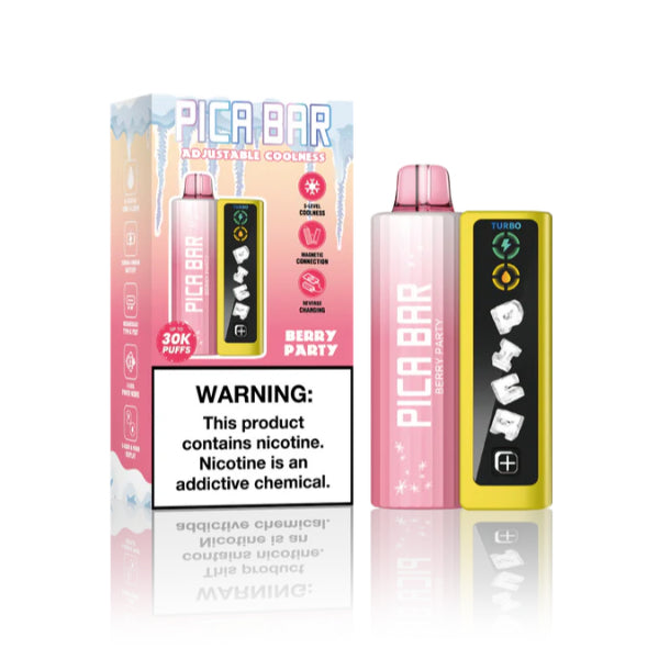 PICA BAR Tuning Adjustable Cool 30K Disposable Kit Berry Party