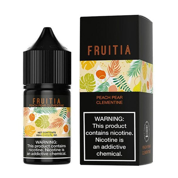 Best Deal Fruitia Salts 30ML - Peach Pear Clementine