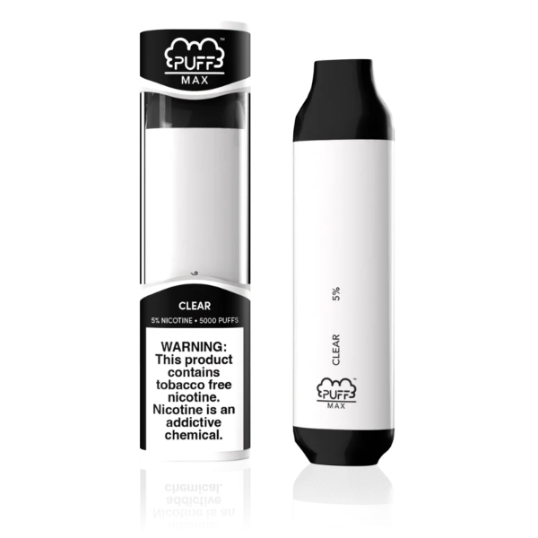 Best Deal Puff Max 5000 Puffs Disposable Vape 11mL - Clear