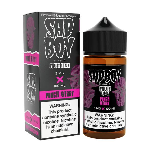 Best Deal Sadboy 100mL Vape Juice - Punch Berry