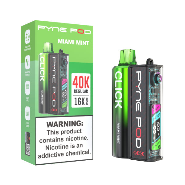 Pyne Pod Click 40,000 Puffs Disposable Kit