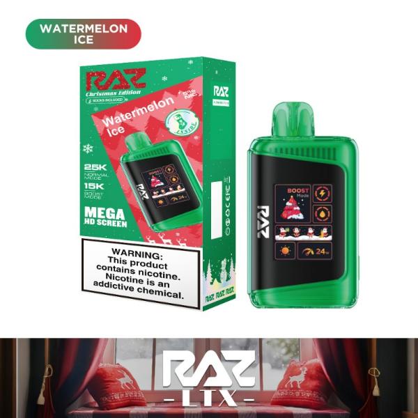 Raz LTX 25000 Puffs Disposable 16mL 5 Pack