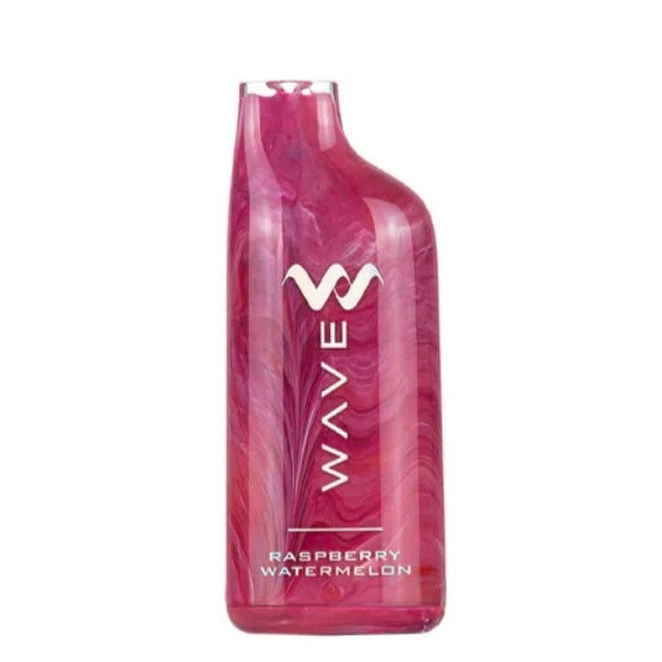 Best Deal Wavetec Wave 8000 Puffs Disposable Vape 18mL Raspberry Watermelon