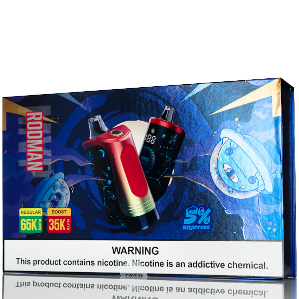 RODMAN MVP 65K Puffs Disposable 5 Pack Gift Set