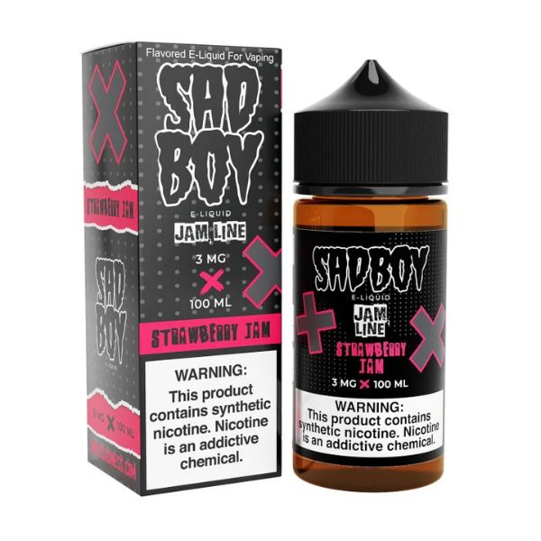 Best Deal Sadboy 100mL Vape Juice - Strawberry Jam