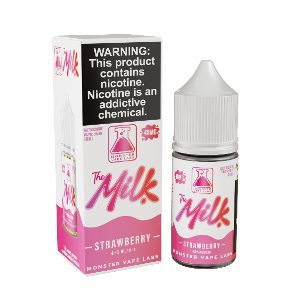 Best Deal The Milk TFN Salt Vape Juice 30mL - Strawberry