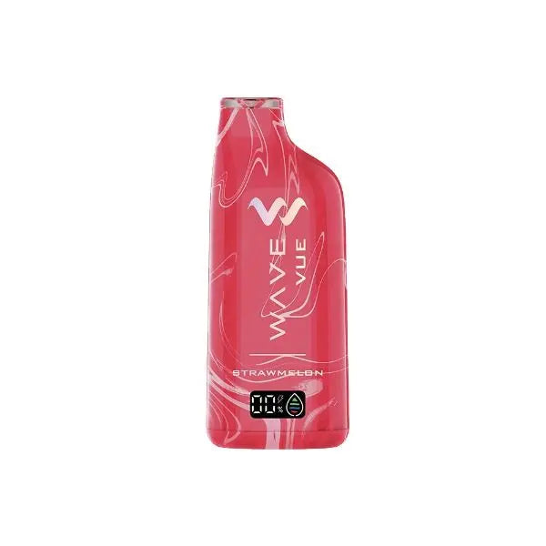 Best Deal Wave Vue 10000 Puff Rechargeable Disposable Vape 20mL Strawmelon