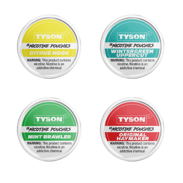 Best Deal Tyson 2.0 Nicotine Pouches 5 Pack