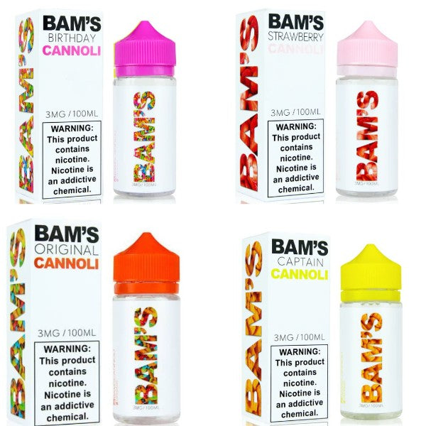 Bam Bam's Cannoli 100mL Vape Juice