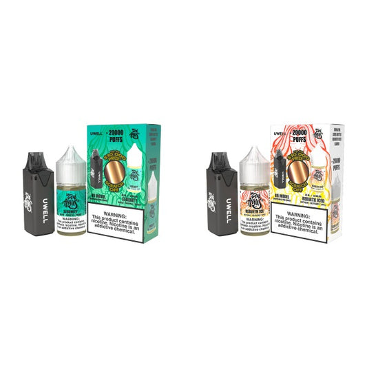Uwell V6 Pod Kit + Zen Haus Salt 30mL Bundle