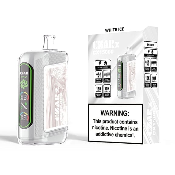 CZAR CX15000 Disposable Vape - White Ice