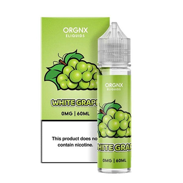 Best Flavor ORGNX 60mL Vape Juice - White Grape
