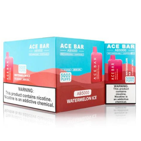 Ace Bar AB 5000 6000 Puffs Disposable 10 Pack - $78.77 eJuices.co Ace Bar AB 5000 6000 Puffs Disposable 10 Pack - $78.77 eJuices.co