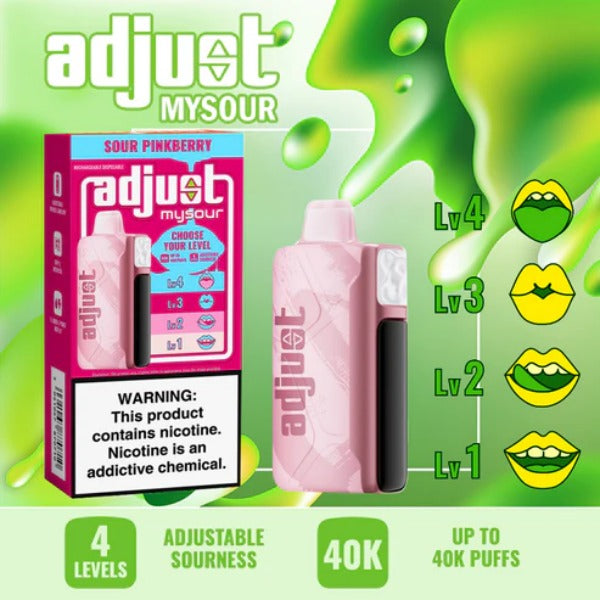 Adjust MySour 40,000 Puffs Disposable