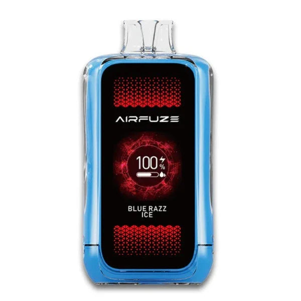 Best Deal AirFuze Jet 20000 Puffs Rechargeable Disposable Vape 17mL Blue Razz Ice