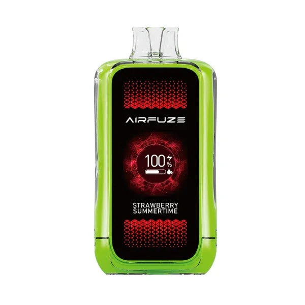 Best Deal AirFuze Jet 20000 Puffs Rechargeable Disposable Vape 17mL Strawberry Summertime