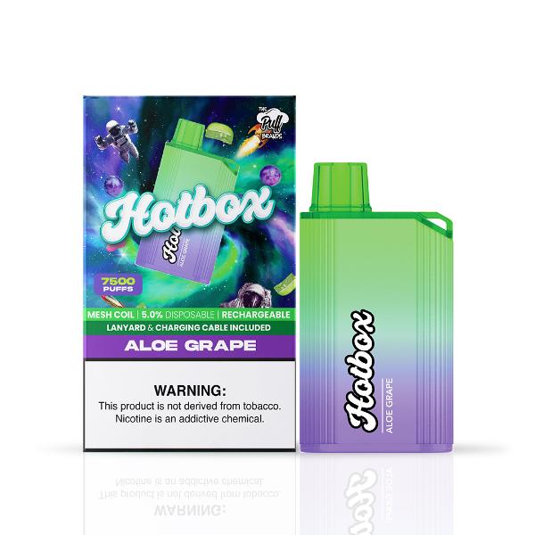 hotbox vape flavors Puff HotBox 7500 Puffs Disposable Vape 16mL