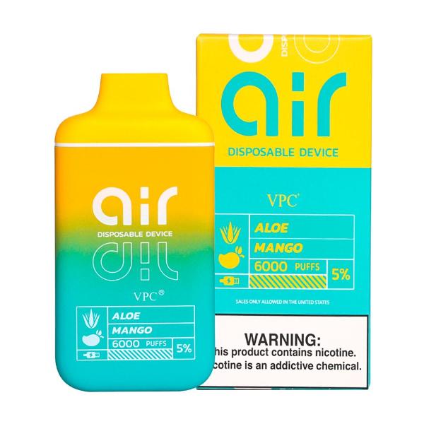 Aloe Mango Vibez Air 6000 Puff Disposable Bulk Deal!