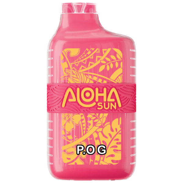 Best Deals Aloha Sun 7000 Puffs Vape Disposable 15mL Best Flavor P.O.G.
