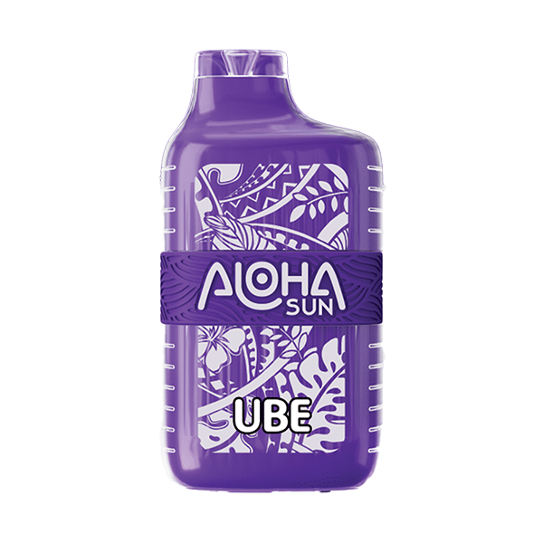 Best Deals Aloha Sun 7000 Puffs Vape Disposable 15mL Best Flavor Ube