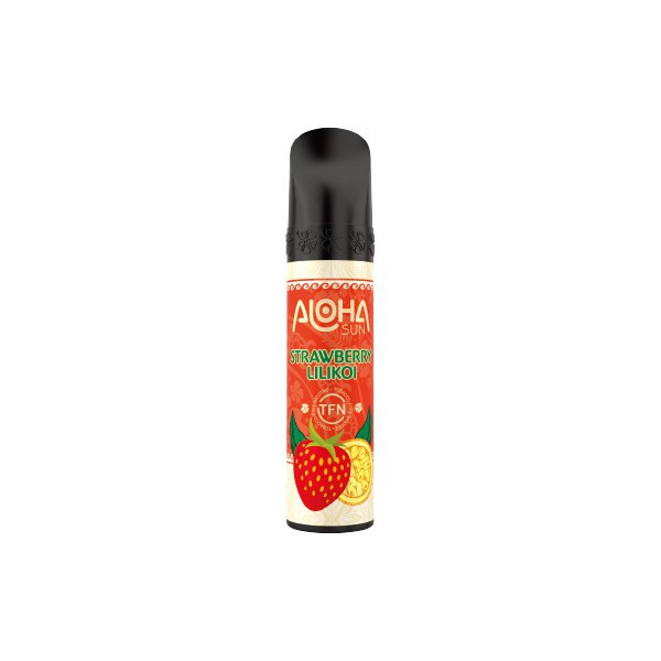 Aloha Sun TFN Disposable Vape 10 Pack 8mL Best Flavor Strawberry Lilikoi