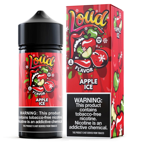 Black Out Loud TFN 100mL Vape Juice Best Flavor Apple Ice