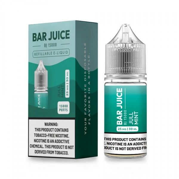 Bar Juice BJ15000 Salt 30mL Vape Juice Best Flavor Jull Mint