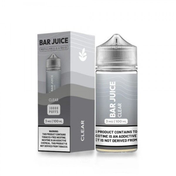 Bar Juice BJ30000 100mL Vape Juice Best Flavor Clear