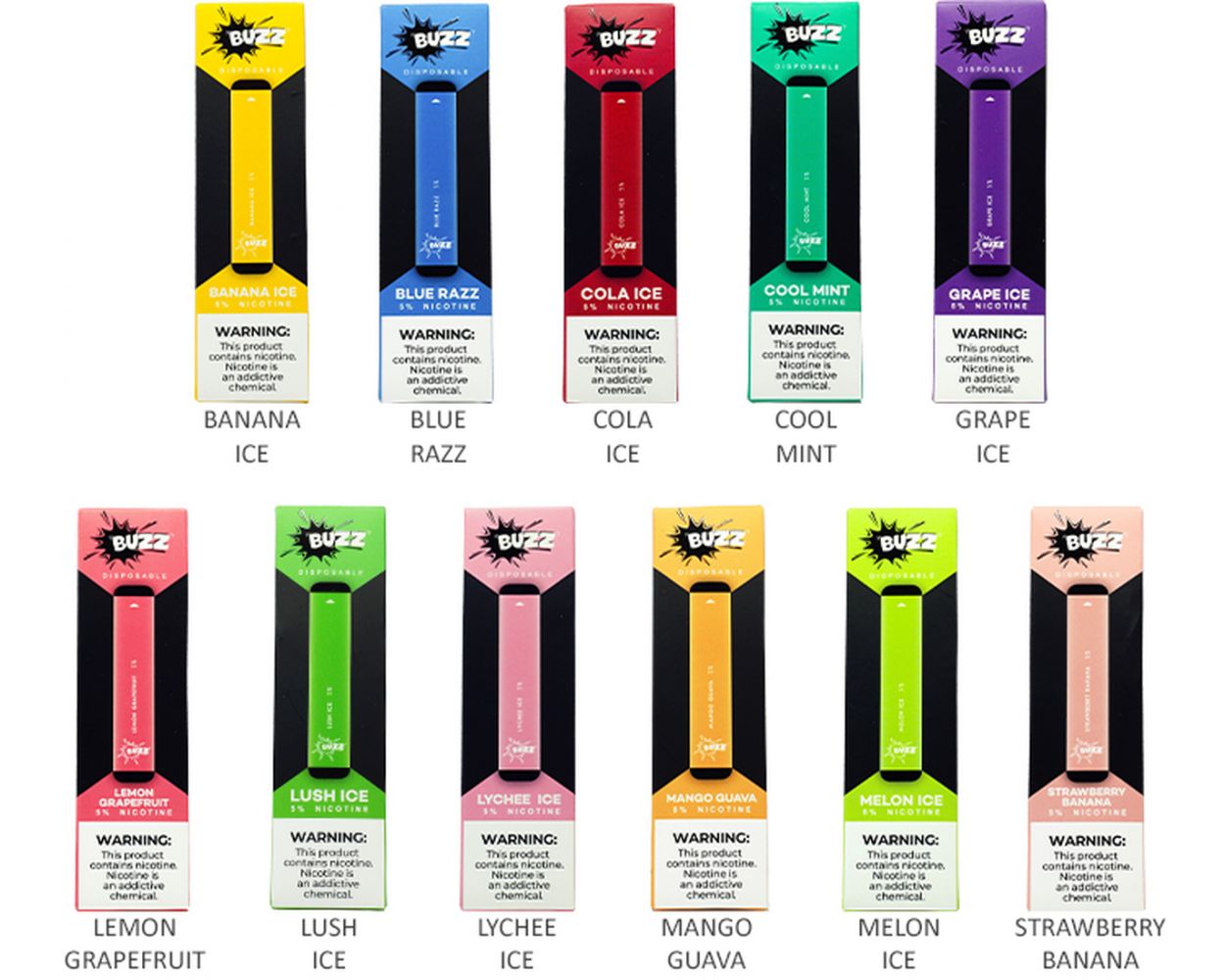 barz disposable vape Barz aka Buzz Disposable Vape Single Pack 1.3mL