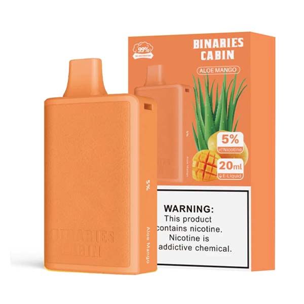 HorizonTech Binaries Cabin 10000 Puffs Disposable Vape 20mL Best Flavor Aloe Mango