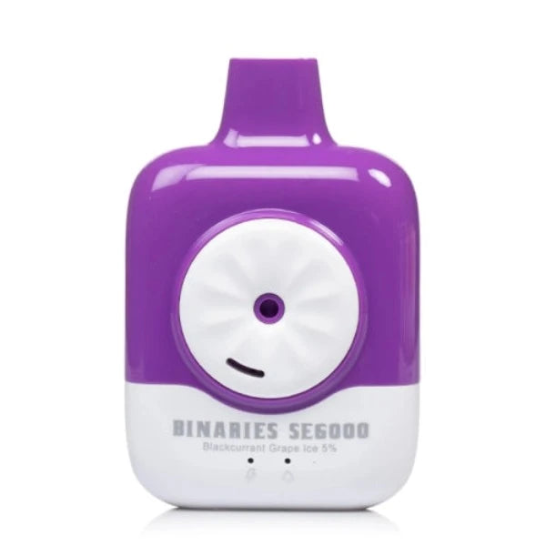 Best Deal HorizonTech Binaries Cabin SE6000 Rechargeable Vape 12mL Blackcurrant Grape Ice