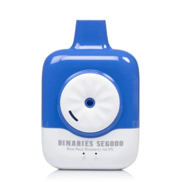 Best Deal HorizonTech Binaries Cabin SE6000 Rechargeable Vape 12mL Blue Razz Blueberry Ice