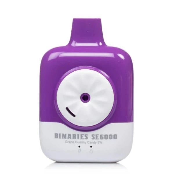Best Deal HorizonTech Binaries Cabin SE6000 Rechargeable Vape 12mL Grape Gummy Candy