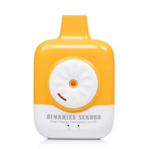 Best Deal HorizonTech Binaries Cabin SE6000 Rechargeable Vape 12mL Peach Mango Watermelon Ice