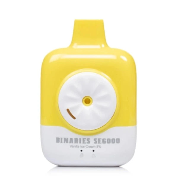 Best Deal HorizonTech Binaries Cabin SE6000 Rechargeable Vape 12mL Vanilla Ice Cream