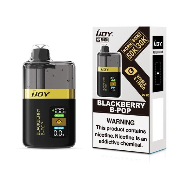 iJoy XP50K 50,000 Puffs Disposable Vape 5-Pack - Blackberry B-Pop