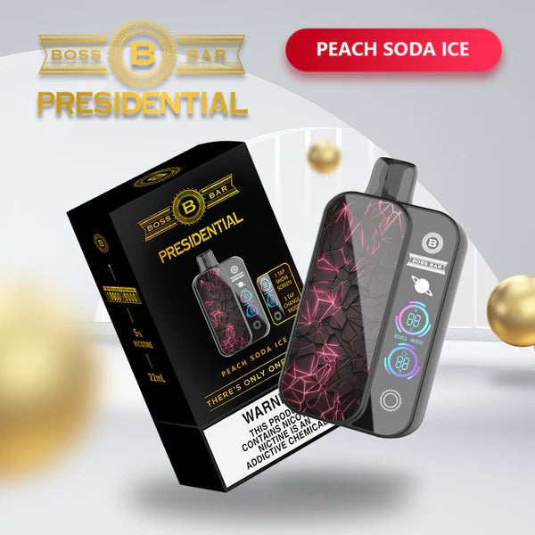 Boss Bar Presidential 18000 Puffs Rechargeable Disposable 5 Pack