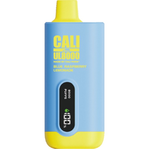 Cali Pods UL8000 Disposable Vape Best Flavor Blue Raspberry Lemonade