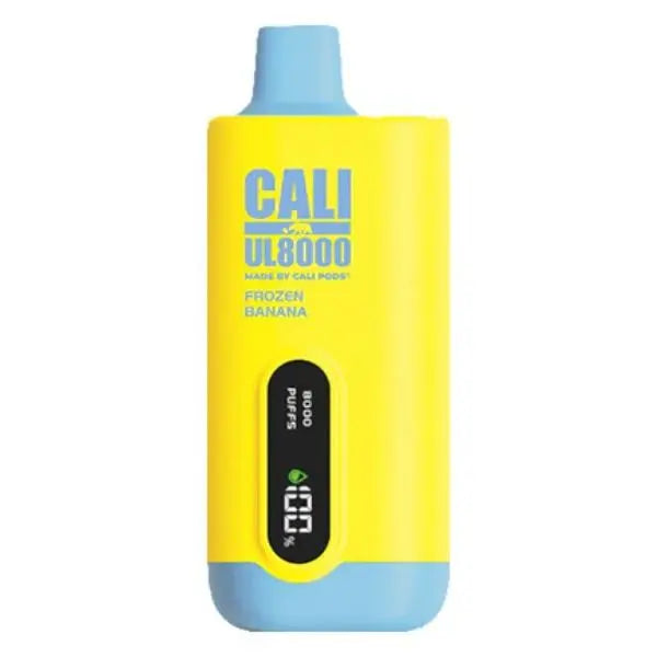 Best Deal Cali Pods UL8000 Disposable Vapes - Frozen Banana