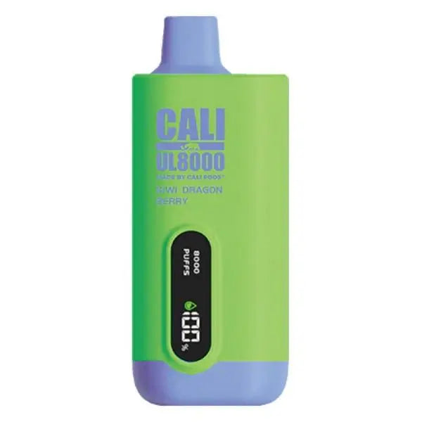 Best Deal Cali Pods UL8000 Disposable Vape 18ml  Kiwi Dragon Berry
