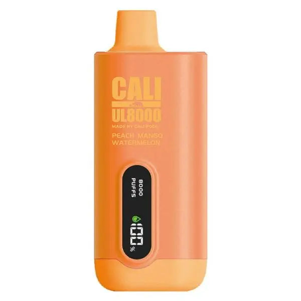Best Deal Cali Pods UL8000 Disposable Vapes - Peach Mango Watermelon