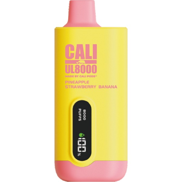 Cali Pods UL8000 Disposable Vape Best Flavor Pineapple Strawberry Banana